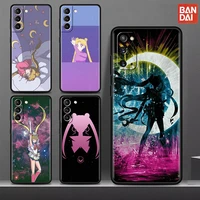sailor moon anime case for samsung galaxy s22 ultra s21 plus s20 fe silicone phone cover s10 lite s10e s9 s8 s7 edge tpu shell