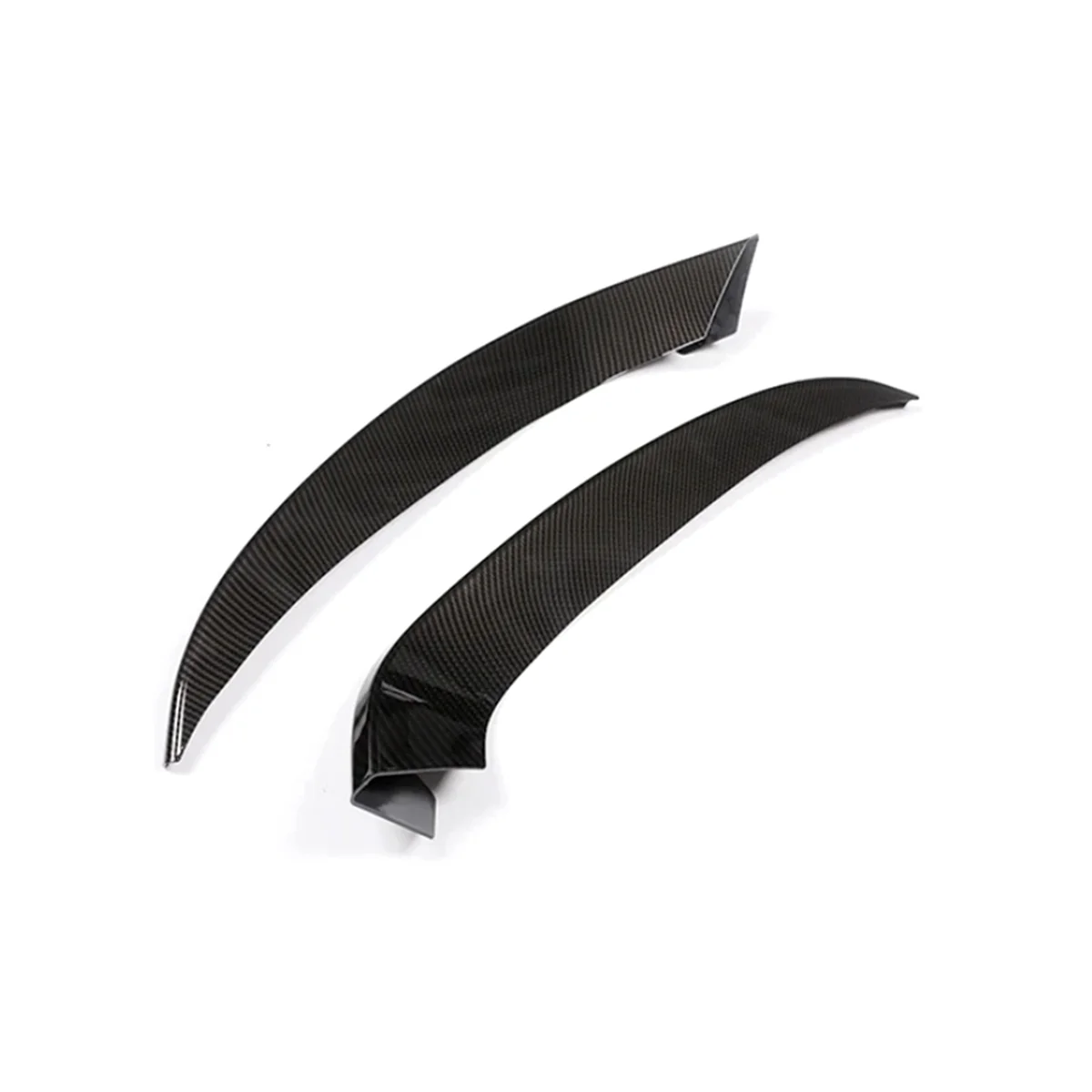 Стильные передние противотуманные фары из углеродного волокна полоски для фар