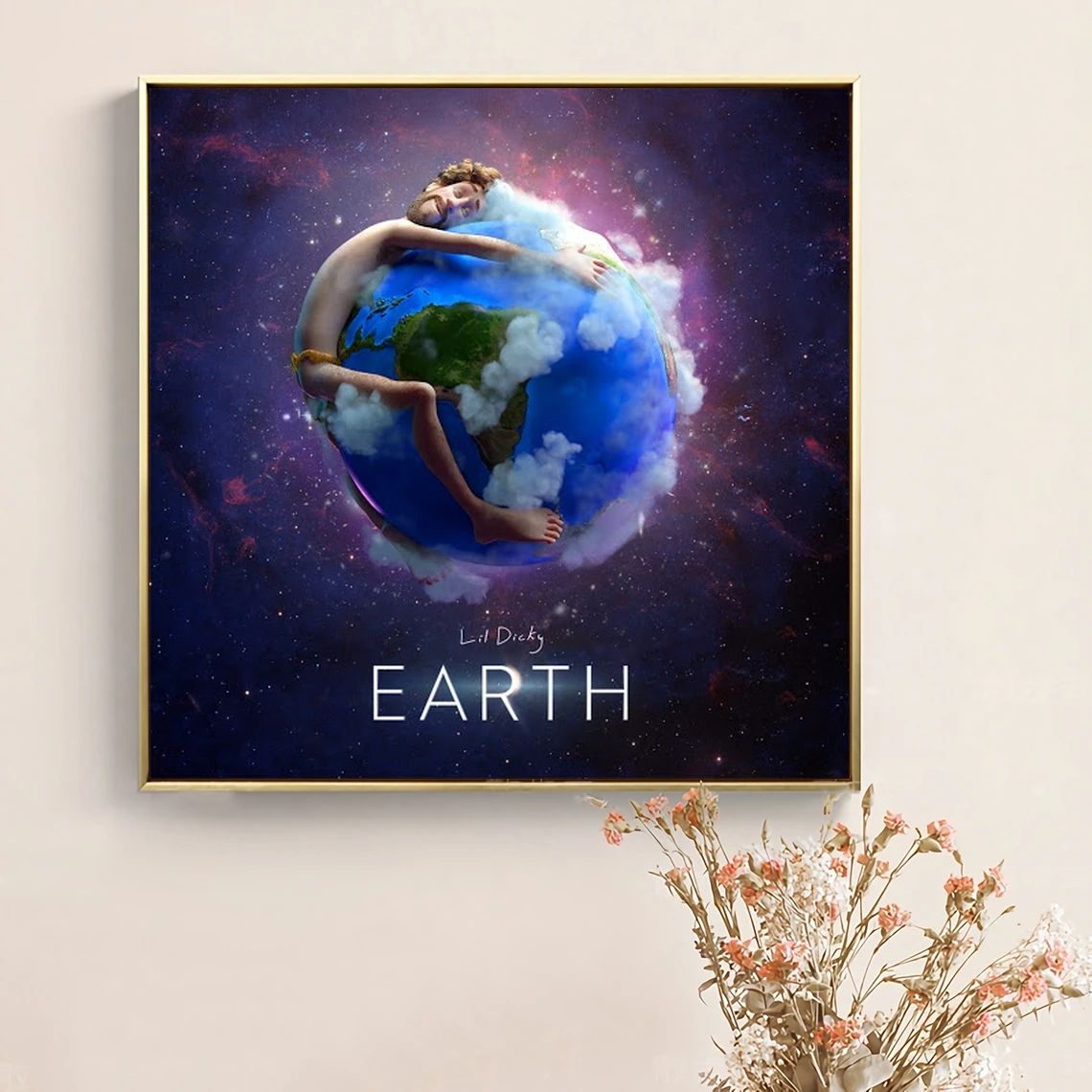 

Постер Lil Dicky Earth, постер с изображением музыкального альбома, звезды, рэпера, фотопечать на холсте, роспись, домашний декор (без рамки)