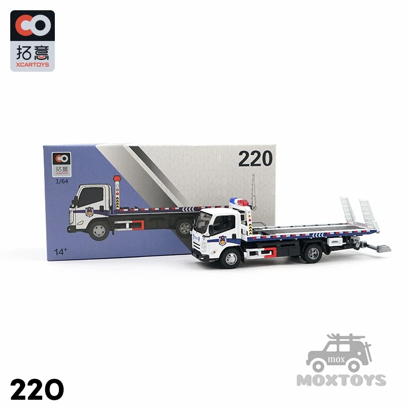 

XCarToys 1:64 ISUZU JMC Tow Truck Police Diecast Model Car