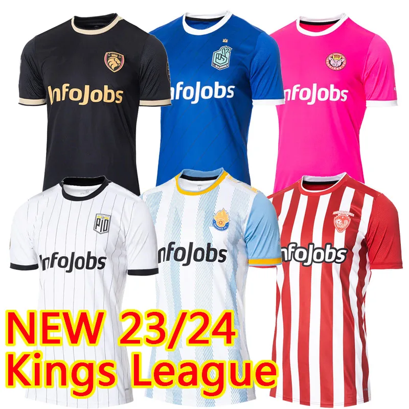 

2023 new sevens Kings League Aniquiladores El Barrio SAlYANS Ultimate Móstoles Pio Porcino Summer Clothing Customized shirt