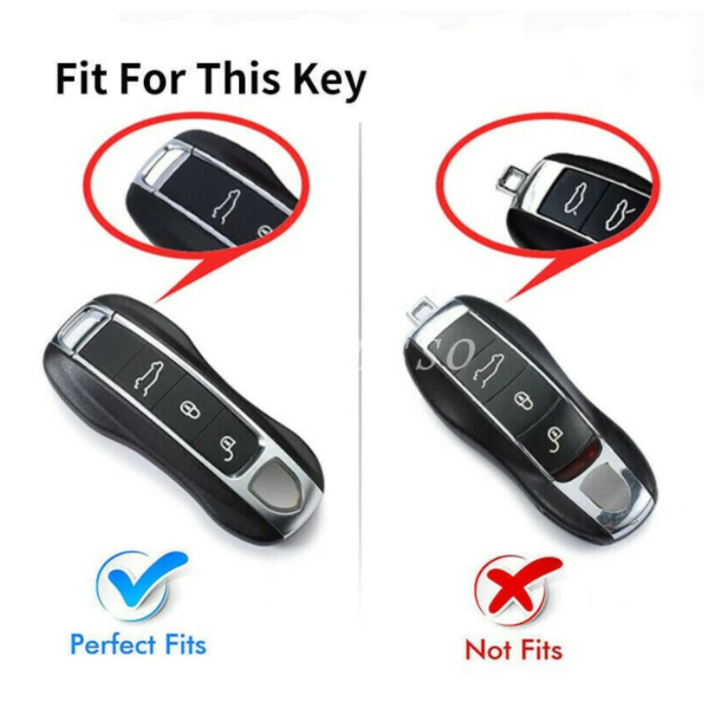 Кожаный чехол для ключей ручной работы Porsche Panamera Cayenne 718 971 911 9YA Macan Boxster 2018 2019 2020 |