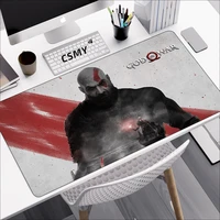 god of war gaming mouse pad mat keyboard desk protector deskmat pc accessories mousepad gamer mats anime mause pads carpet large