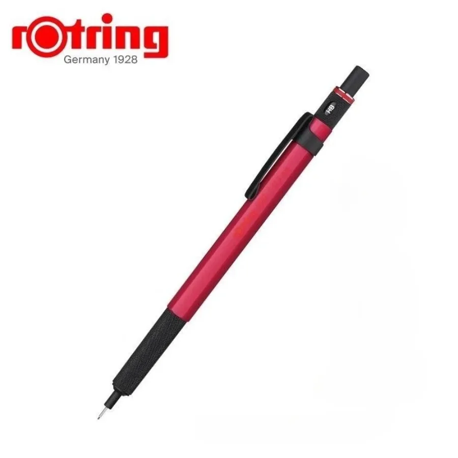 Фото Автоматический карандаш Rotring Red Ring 500, 0.5 мм – металлический инструмент для архитектурного дизайна, черчения и разработки чертежей, с низким центром утяжеления, идеальный подарок №3