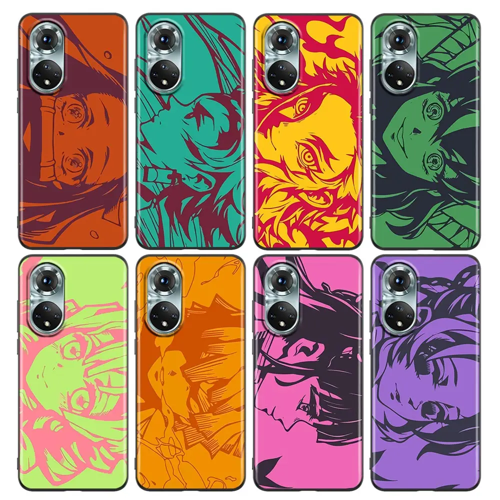 

Phone Case for Honor 8X 9S 9A 9C 9X Case Lite 9A 50 10 20 30 Pro 30i 20S(6.15) Silicone Cover Demon Slayer manga