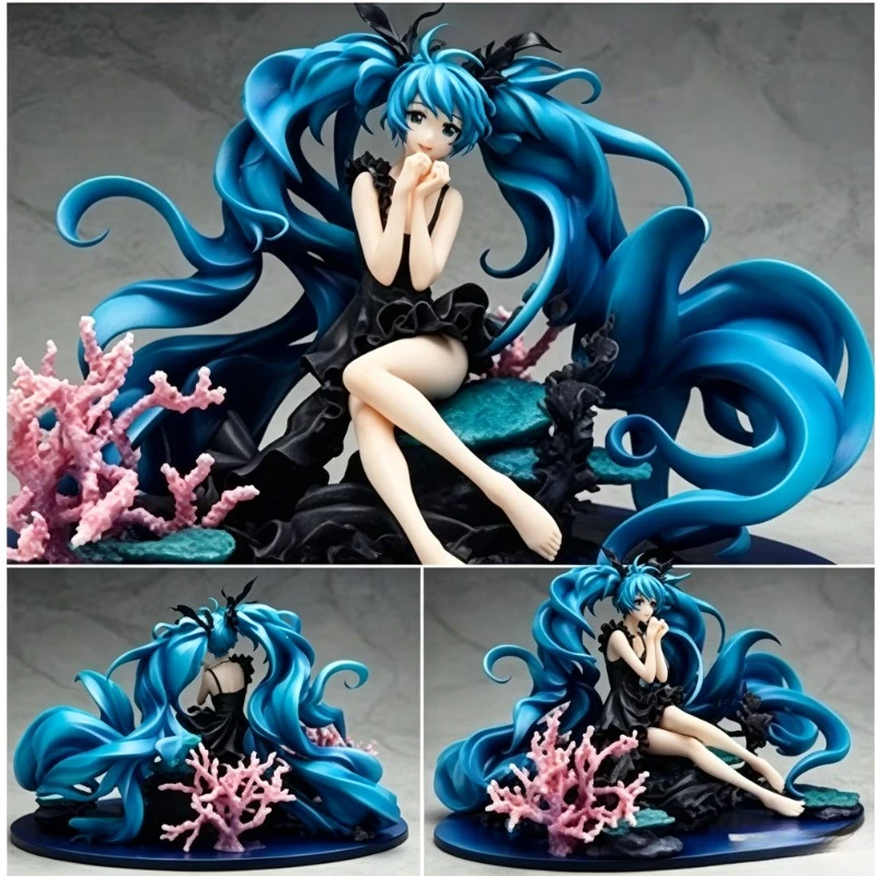 Фото Фигурки для игр и аниме: Сексуальная красивая девушка-панда Deep Sea Hatsune, 16 см. Модные игрушки и аниме-периферия для полки. №5