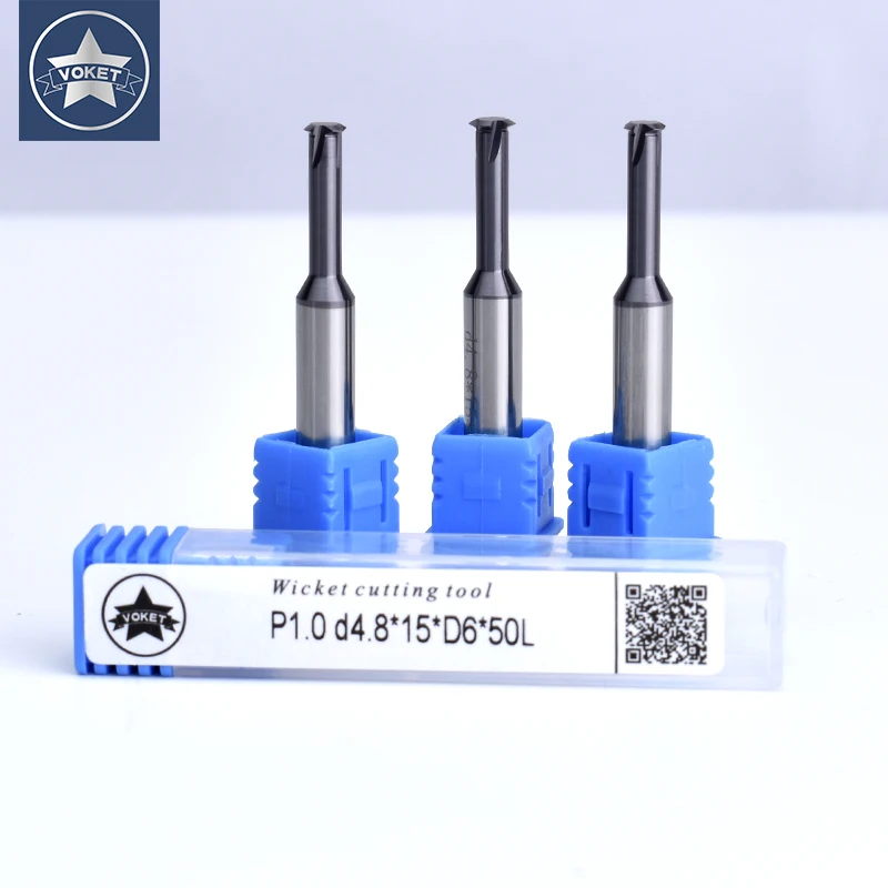 

CNC 60° Tungsten Steel Single Tooth Thread Milling Cutter M1 M1.2 M1.4 M1.6 M2 M2.5 M3 M4 M5 M6 M8 M10 M12 M14 M18 Mill Mills