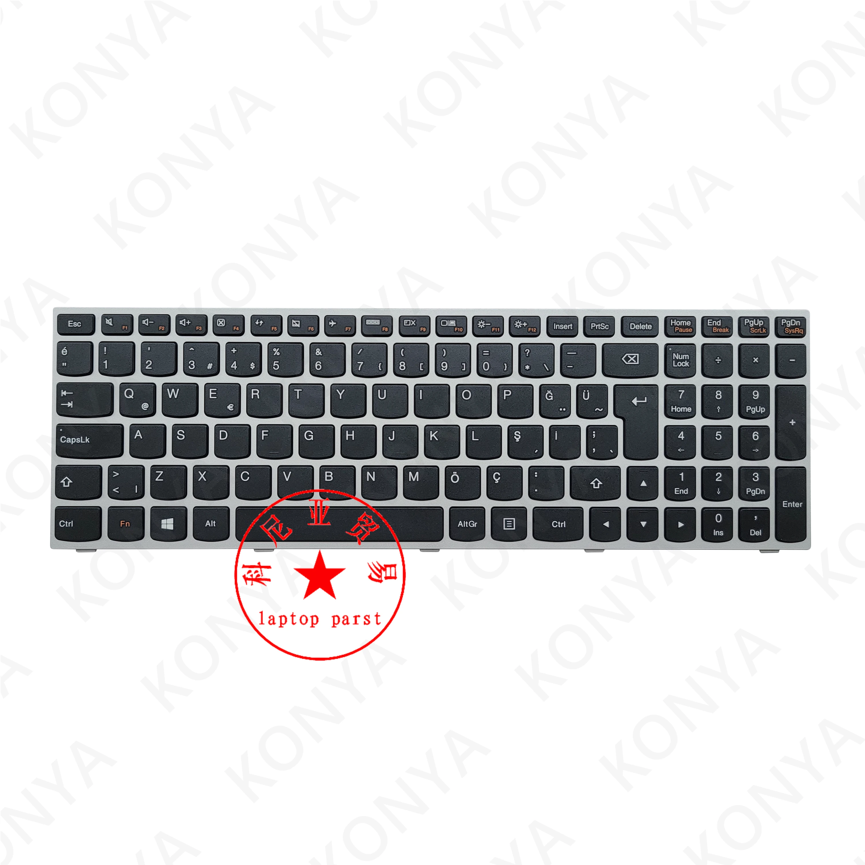 Новая Оригинальная встроенная клавиатура для ноутбука Lenovo IdeaPad 500-15ISK Series 5N20H03421