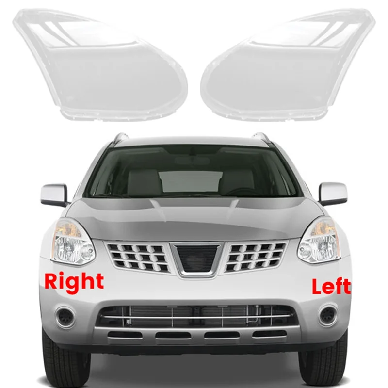 

Чехол для автомобильной левой фары, светозащитный козырек, прозрачная крышка для объектива, чехол для фары для Nissan X-Trail Rogue 2008-2013