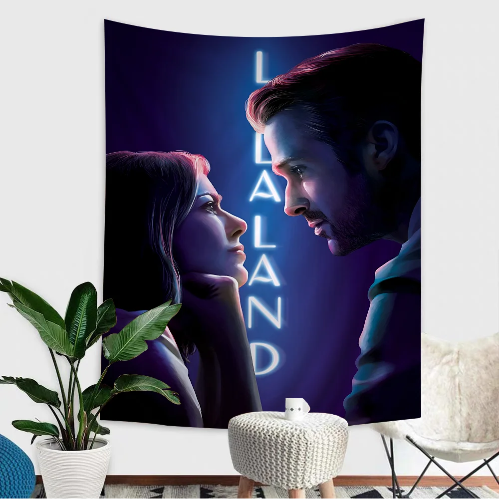 La Land DIY Настенный гобелен для гостиной Домашний декор в общежитии художественный