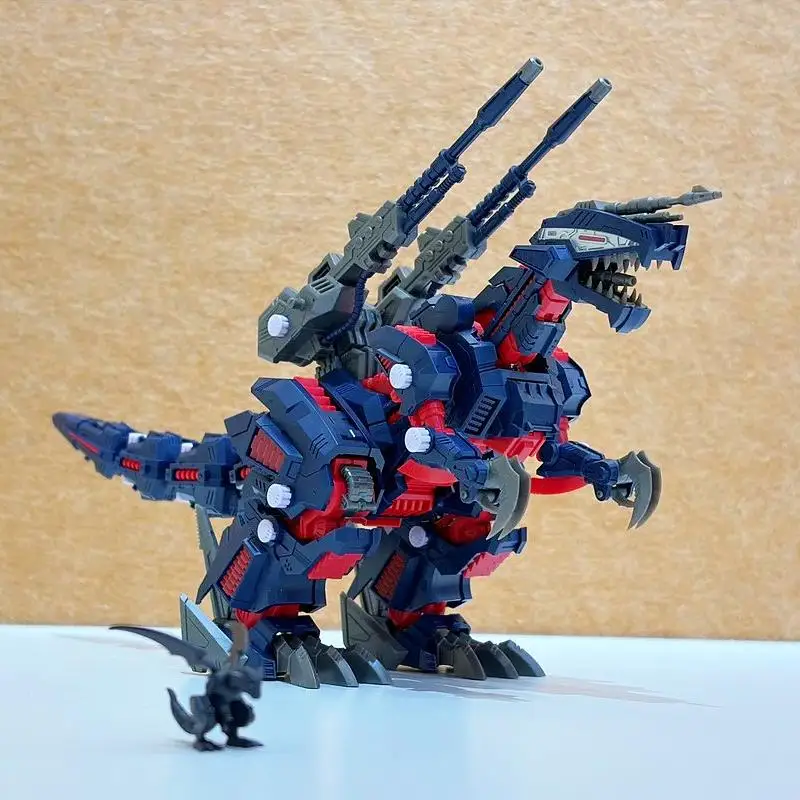 Фото Фигурка TAKARA TOMY REALIZE MODEL RMZ-011 Geno Saurer Raven Special Zoids с заряжаемой частицевой пушкой и сменными деталями №1