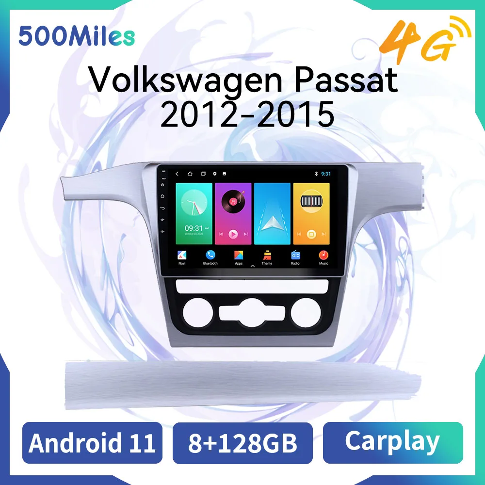

2 Din Android Car Radio for VW Volkswagen Passat 2012-2015 Stereo Multimedia Player GPS Navigation Head Unit Autoradio Carplay