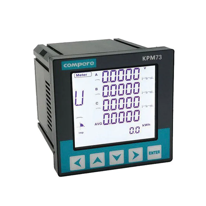 

Energy Meter RS485 PT Programmable Multifunction Meter Smart Power Meter 3P4W LCD Power Quality Meter