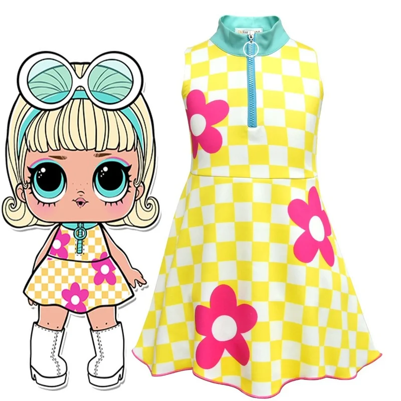 

Lol Surprise Doll New Girl Cosplay Costume Doll Girl Dress Child Halloween Costume Summer Dress Girls Boutique Outfits