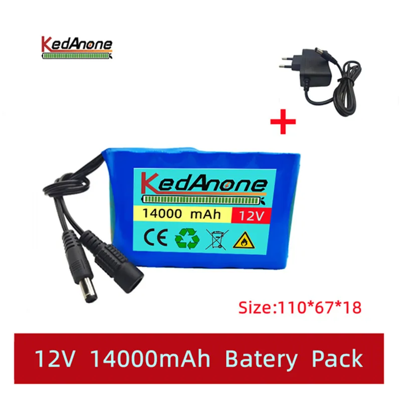 

Литий-ионные аккумуляторы 3S2P, 12 В, 18650 мА · ч, 14000 в, 14 А · ч, для камеры, ремонта, зарядного устройства, Orig