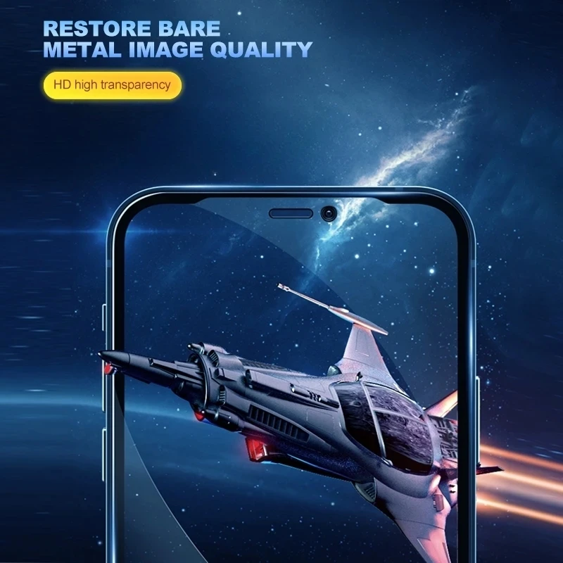 2-5 шт. защитная пленка для iPhone 11 12 13 14 15 Pro Max X Xs Xr Plus