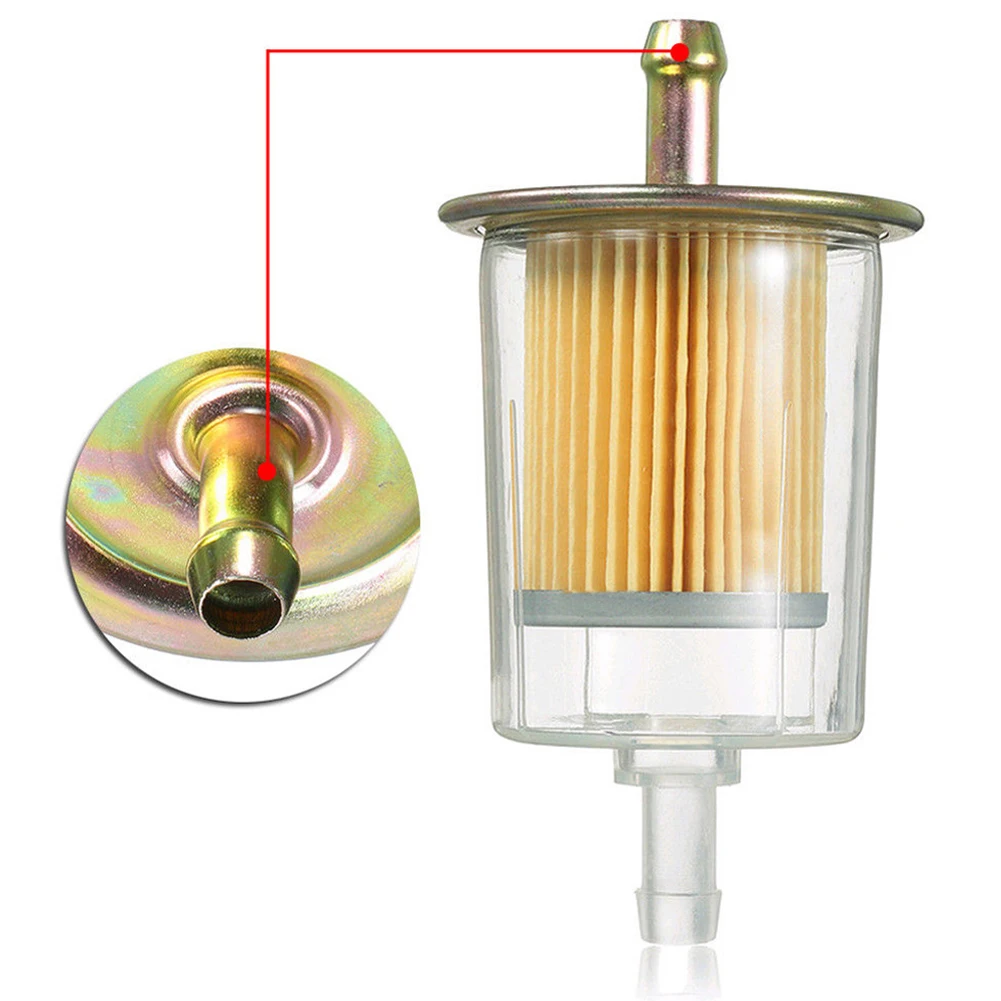

Motorcycle Petrol Gas Fuel Gasoline Oil Filter For Scooter Moped Scooter Dirt Bike ATV Go Kart Oil Fuel Filter Filter Element