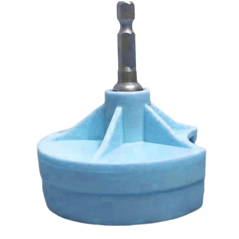 

1Pcs Knitting Machine Adapter With Hex Steel Bit Attachment For Drill Quick Knit Power Adapter Blue