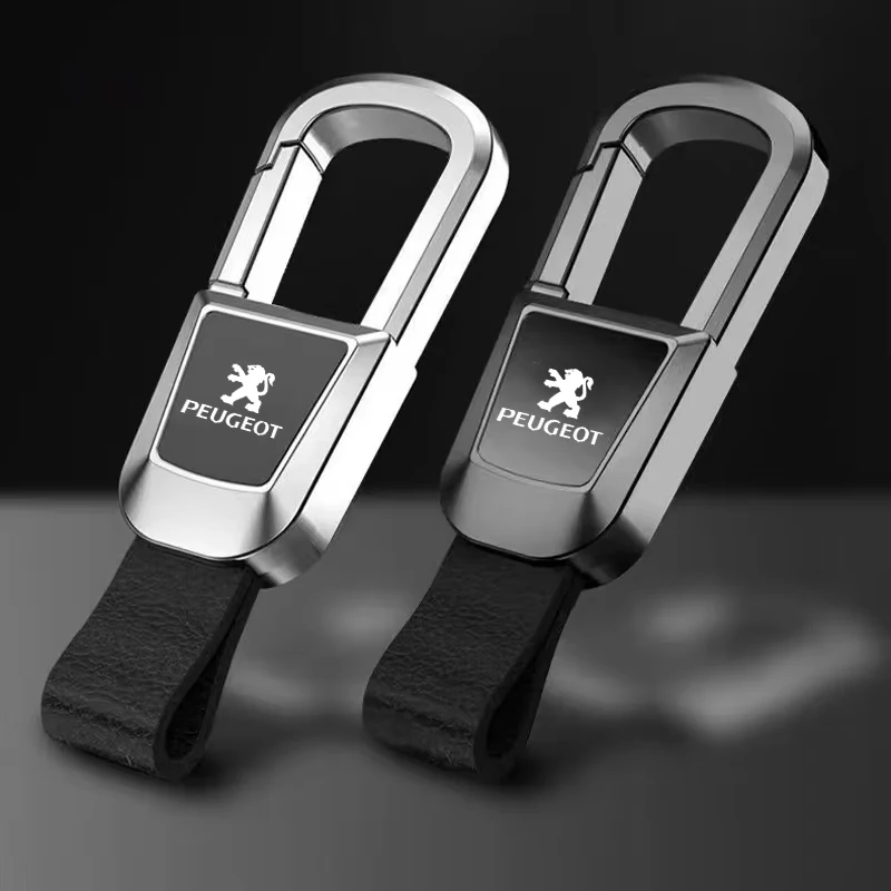 Автомобильные Значки брелок для ключей кольца аксессуары брелоков Peugeot 408 4008 308 3008