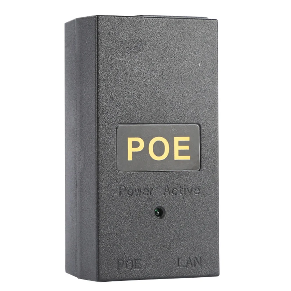 

PoE Power Adapter Supply CCTV Active PoE Injector Ethernet for IP Camera,24V/1A