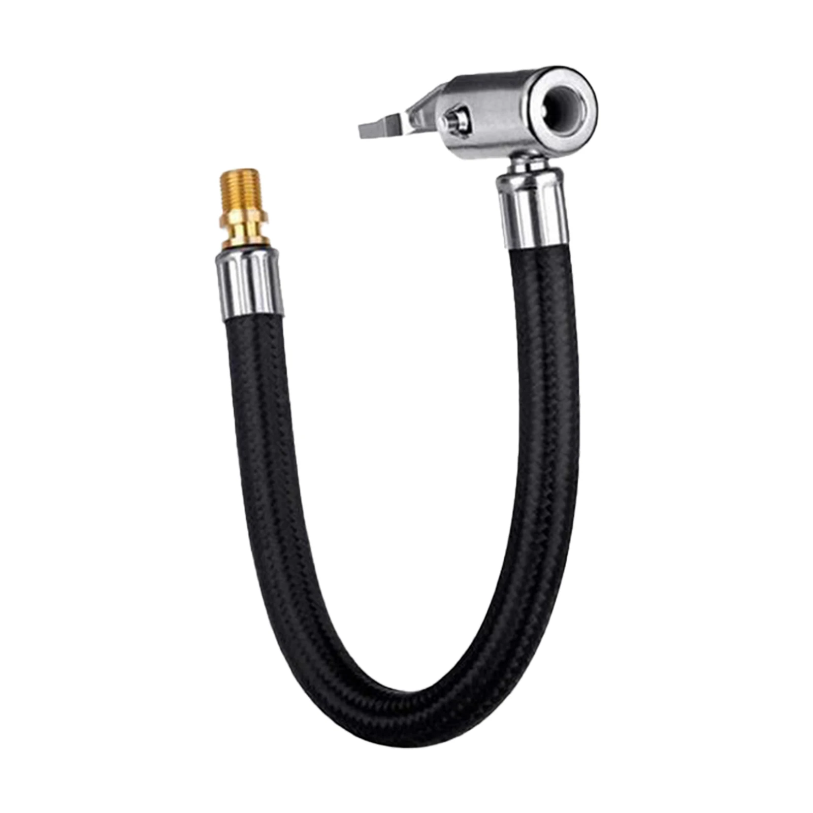 

Fine Thread Bike Schrader Valve Tire Inflator Hose Twist On Convert To Lock Extension Adapter Quick Connect Air Chuck Flexible