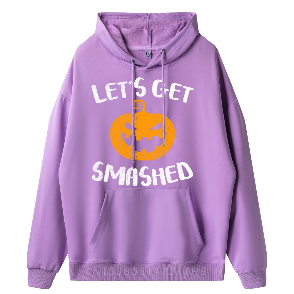 Мужская толстовка Let's Get Smashed Pumpkin из полиэстера