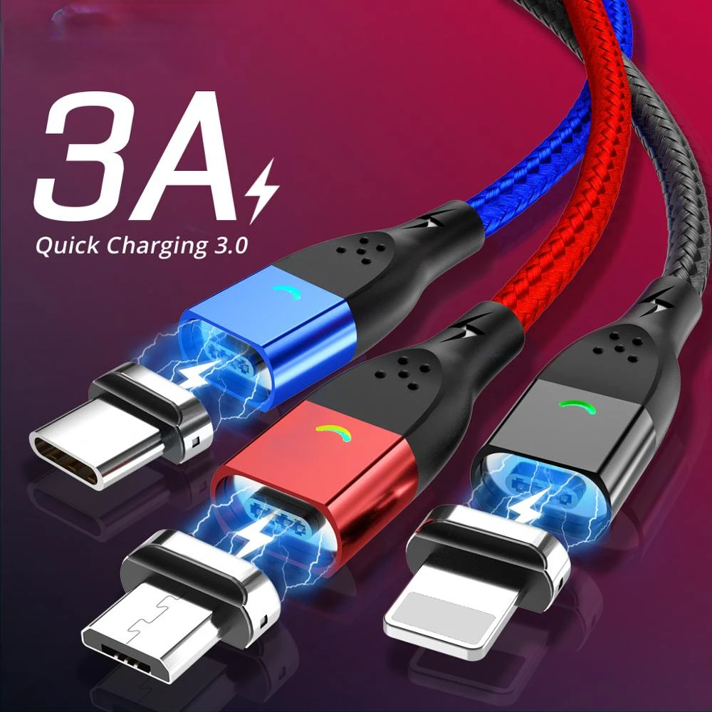 

Cable Micro USB Type C Charging Cables Charger for iPhone Quick Charge