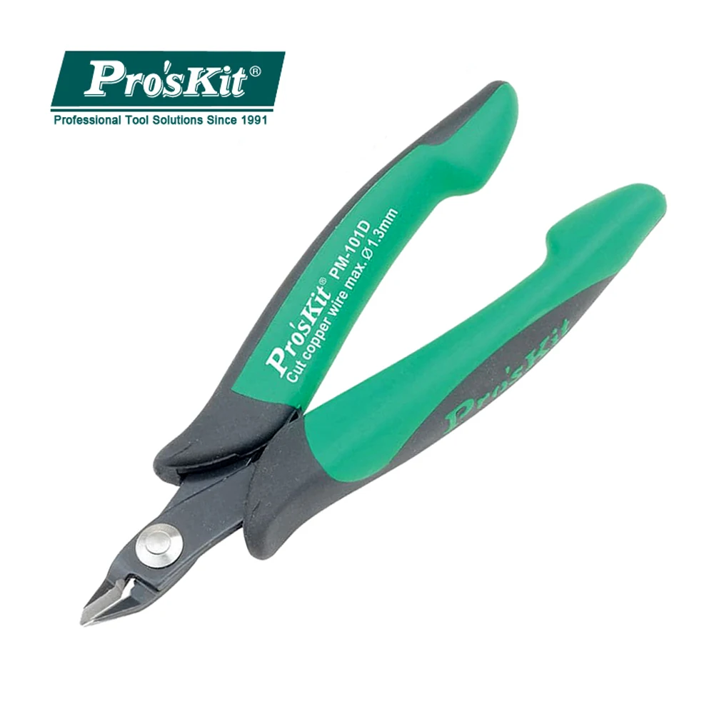 

Pro'skit Thin Blade Diagonal Cutting Pliers Precision Electronic Cut Wire Cable Cutters Oblique Mouth Pliers Hand Repair Tools