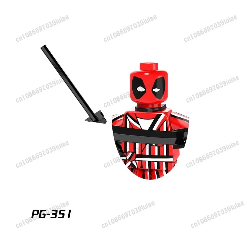 PG8084 PG346 PG348 PG350 PG351 PG353 Супергерой Бэтмен Клоун Кирпичи Строительный блок персонажа