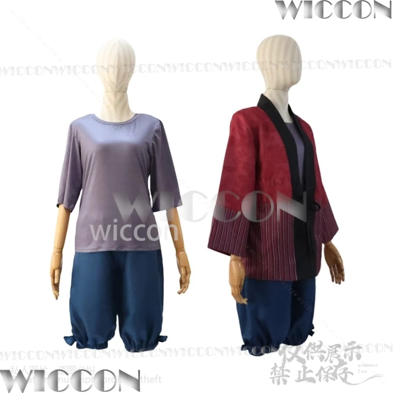 Turbo Baba Granny аниме Dandadan косплей японское кимоно униформа костюм парик 3D принт