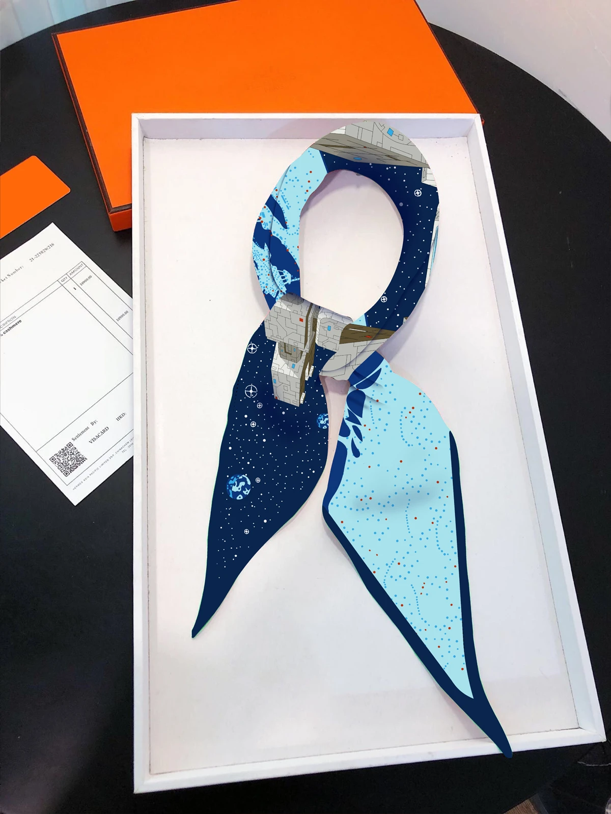 Рисунок 2 - Новая мода алмазный шарф брендовый