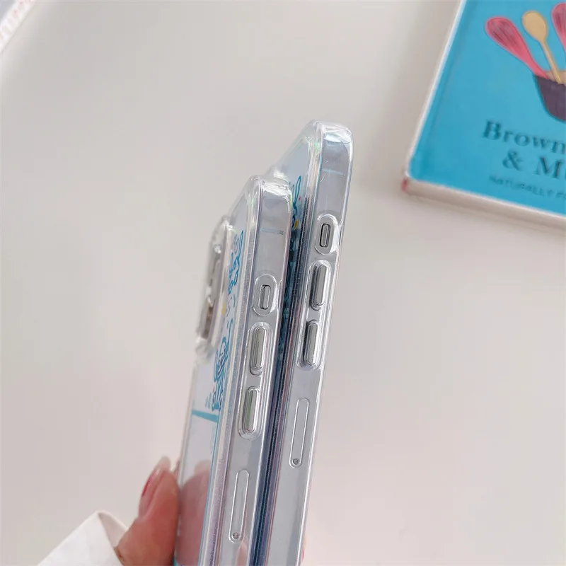 Чехол для телефона Apple прозрачный градиентный с защитой от падения |