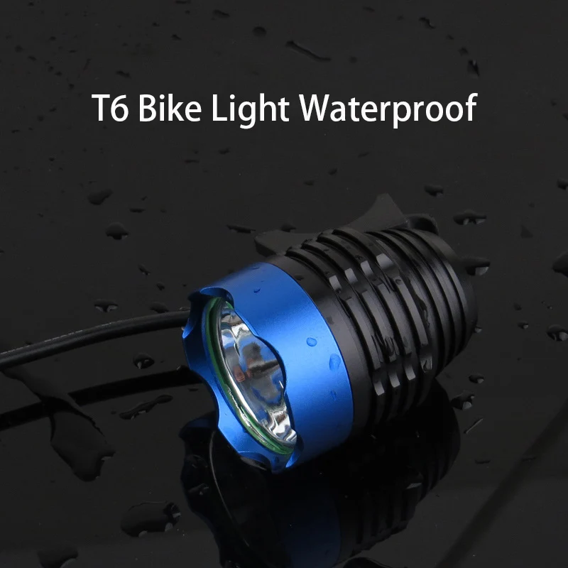 

Фонасветильник светодиодный водонепроницаемый на велосипед, 1200 лм, USB-интерфейс