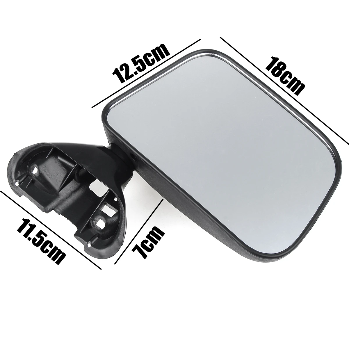 Зеркало заднего вида для автомобильной двери 1 пара черного цвета подходит Toyota