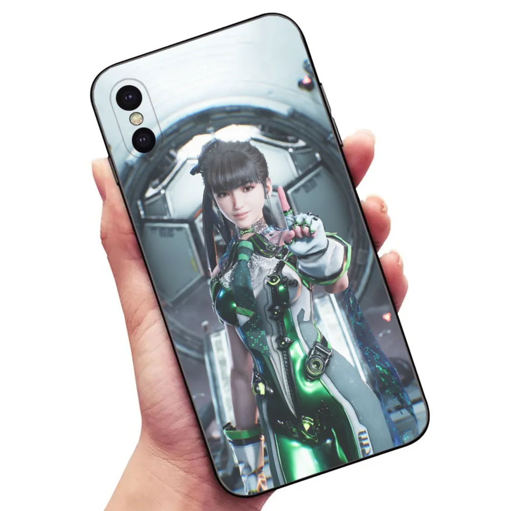 Blade Stellar Game Phone Case For Samsung S24 23 22 30 21 10 9 Ultra Plus Lite FE 5G Black Soft