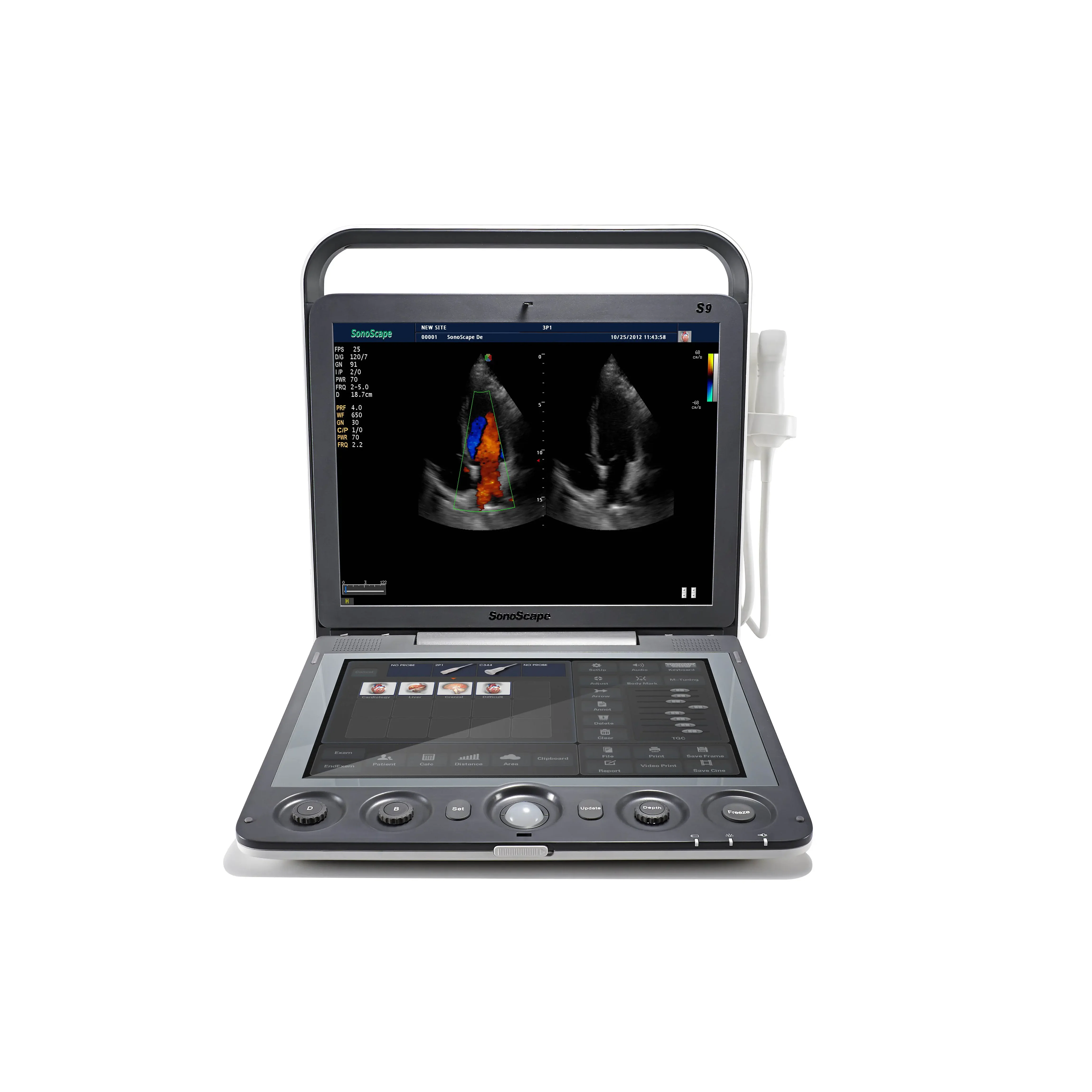 Портативная автомобильная направляющая Cardiac 4d