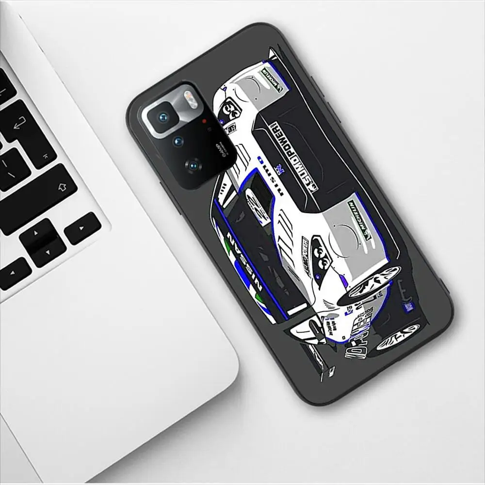 Japan JDM Nissan Sports Car New Phone Case For Redmi 9 9A 7A 10 8A 10A 8 Note 11 10S 7 11S Plus POCO X3 Pro Soft Silicone Covers
