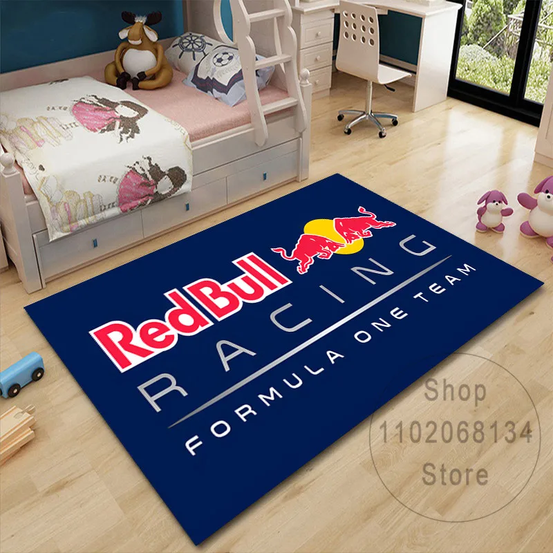 

Red Bull 3D printed Creativity Pattern Non-slip Rug Baby Play Crawl Floor Mat Living Room Carpet Decoration Carpet Tapestry