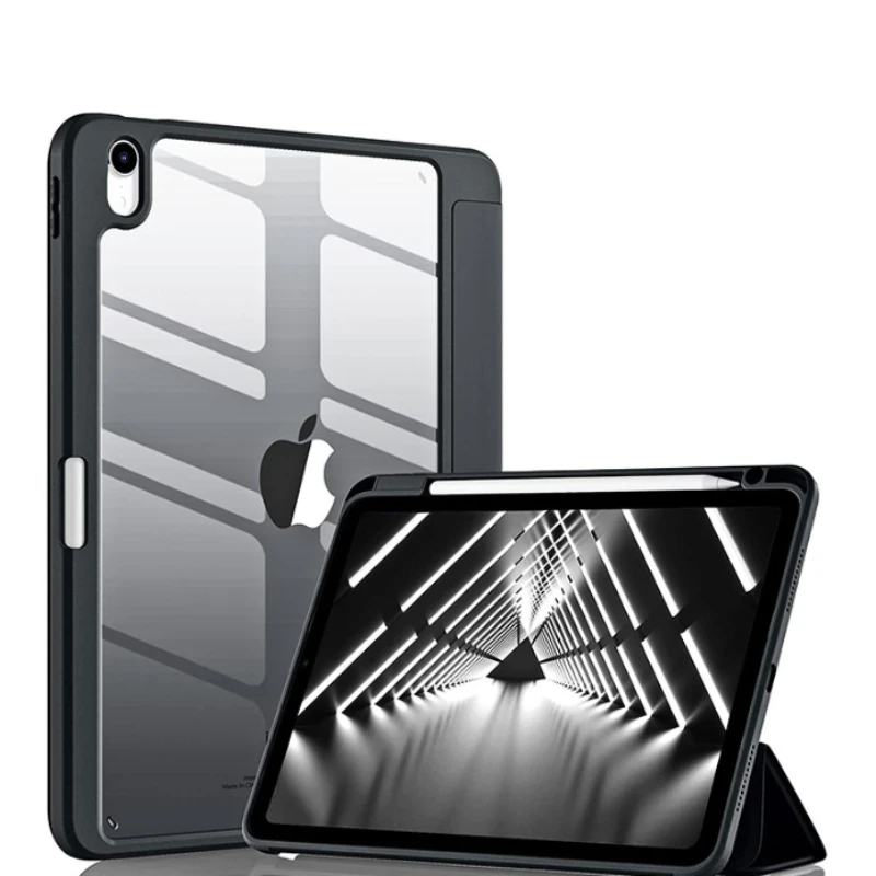 

For iPad Pro11 2018-2022 case for iPad Air 4 Air 5 10.9 iPad 10th 10.2 7th 8th 9th Case 2022 Cover Light Silicone Leather Case