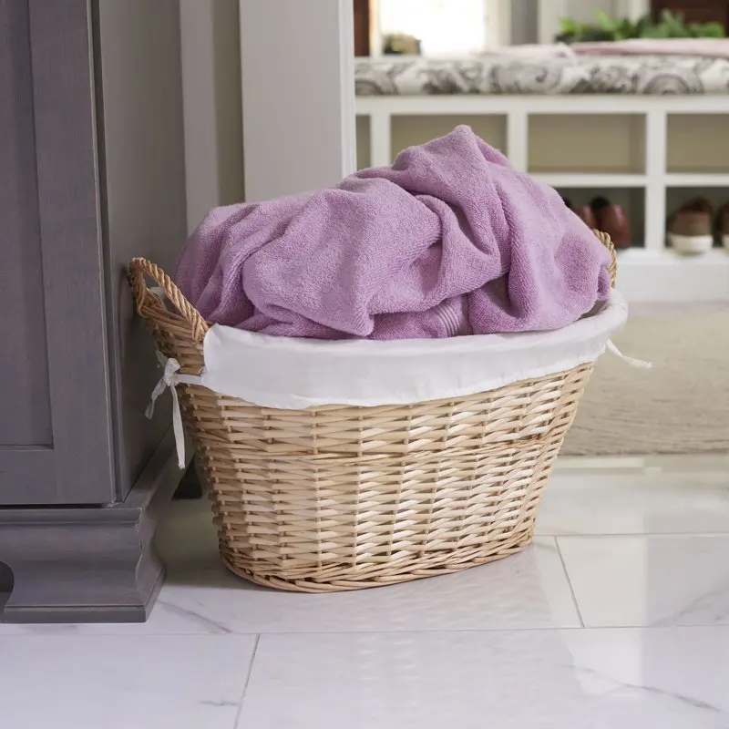 

Gorgeous, High-Quality and Durable Beige Laundry Basket - Elegant Design, Perfect for Home Organization and Easy Storage.