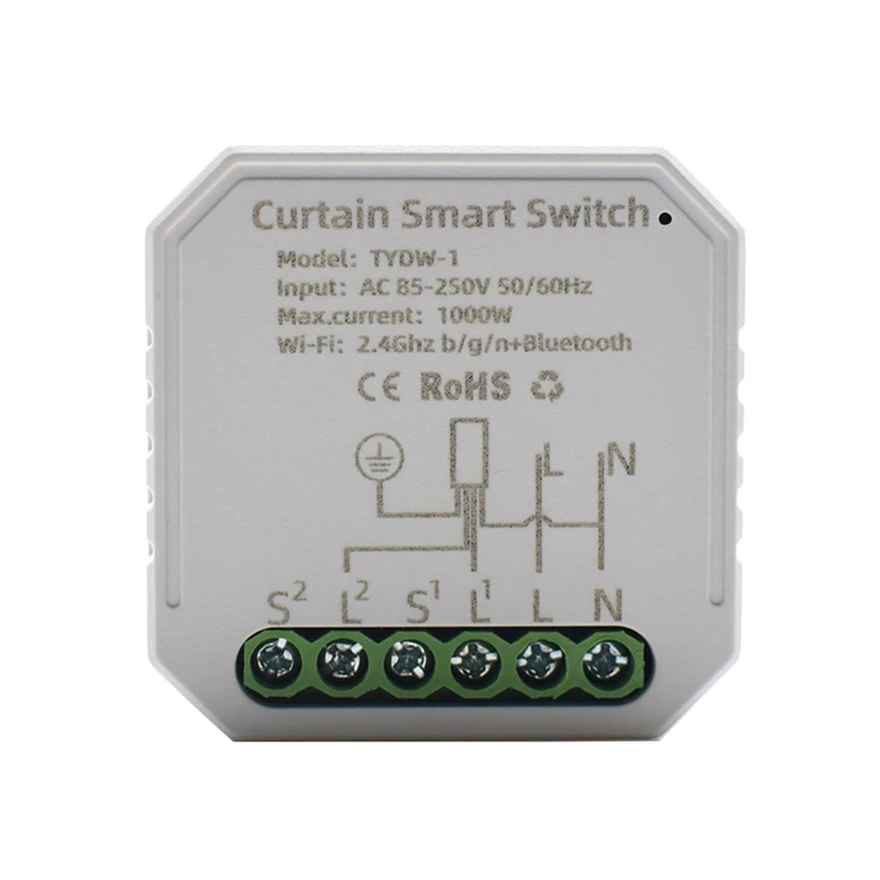 

Smart Curtain Switch Remote Control Household Office Curtain Automatic Control Curtain Motor for Living Room Bedroom 39XC