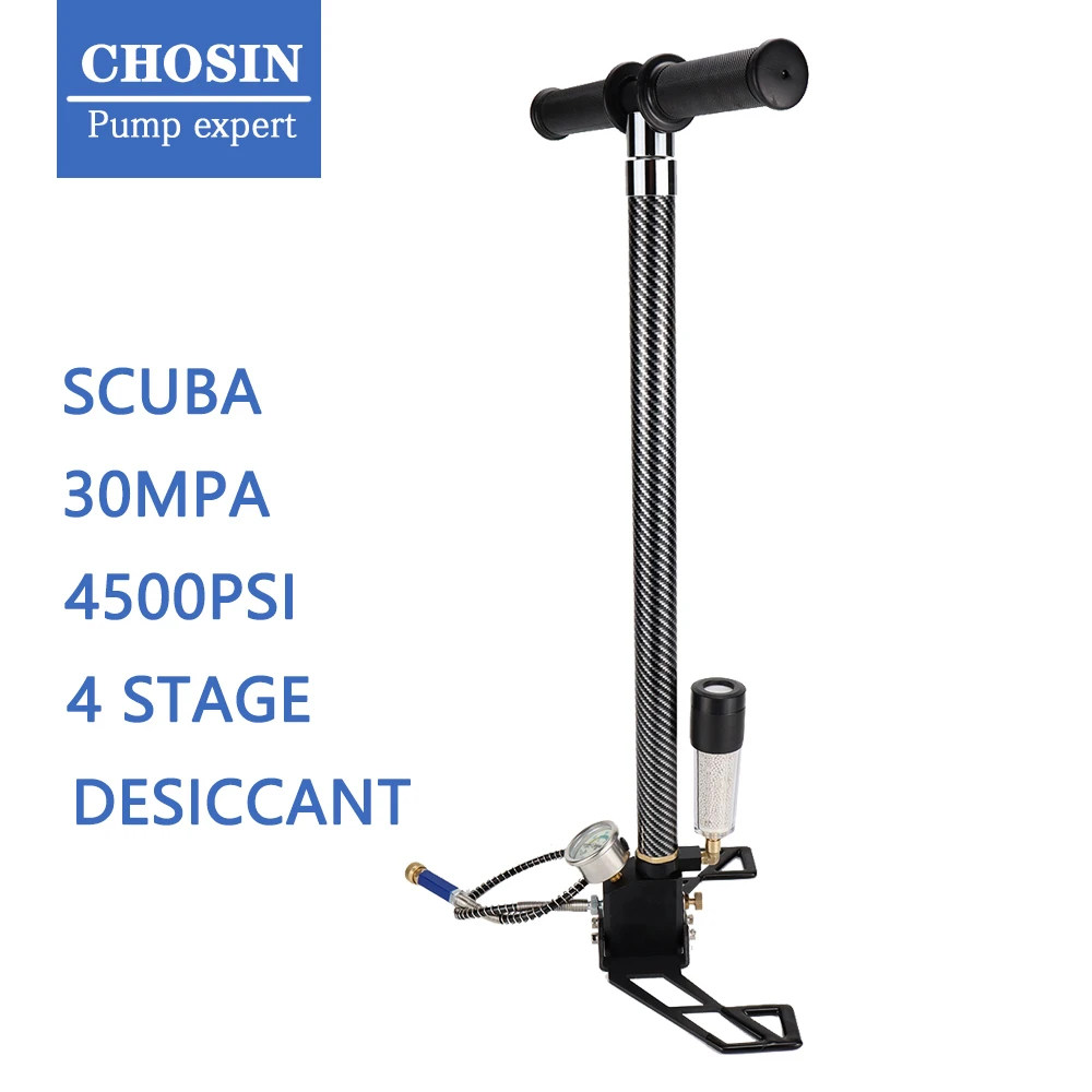 High Pressure 4 Stage Hand Operated Air Pump