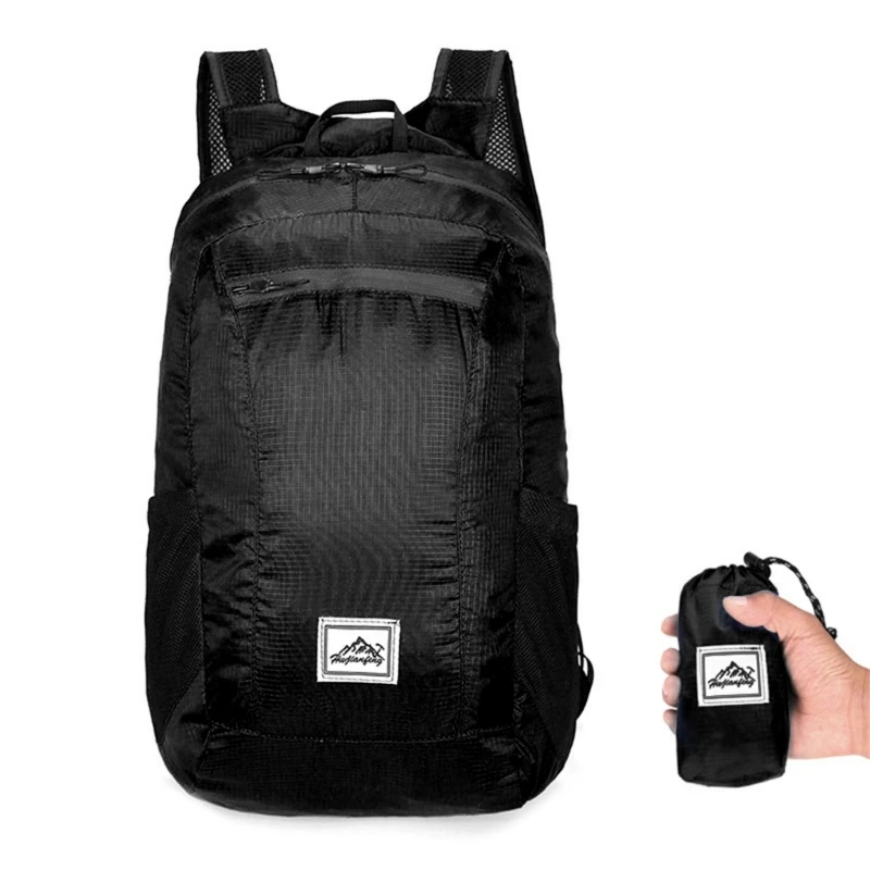 

Packable Backpack for Women Men Teens Hiking Daypack Splashproof Pack Outdoor Camping Climbing Riding Travel Daypack