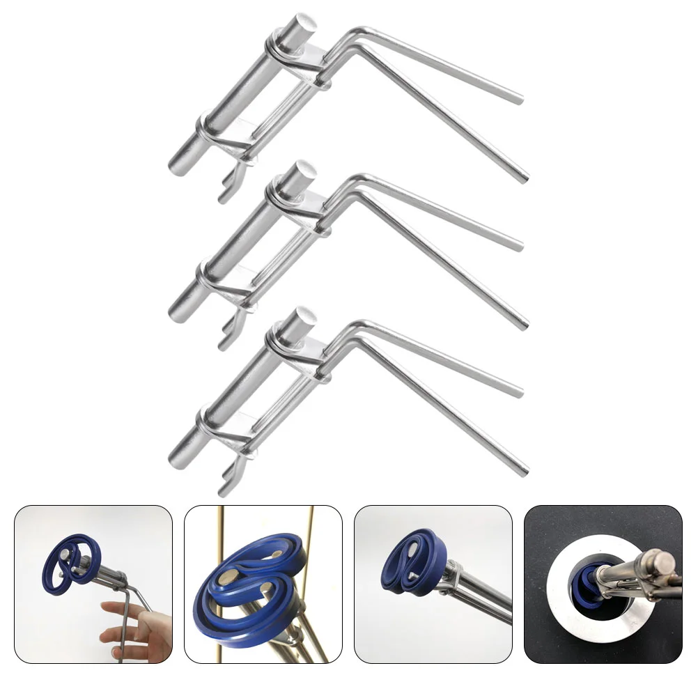 

3 Pcs Kit Hydraulic Cylinder Seal Gadgets Tool Supplies Installation Stainless Steel Piston Rods For U-cup