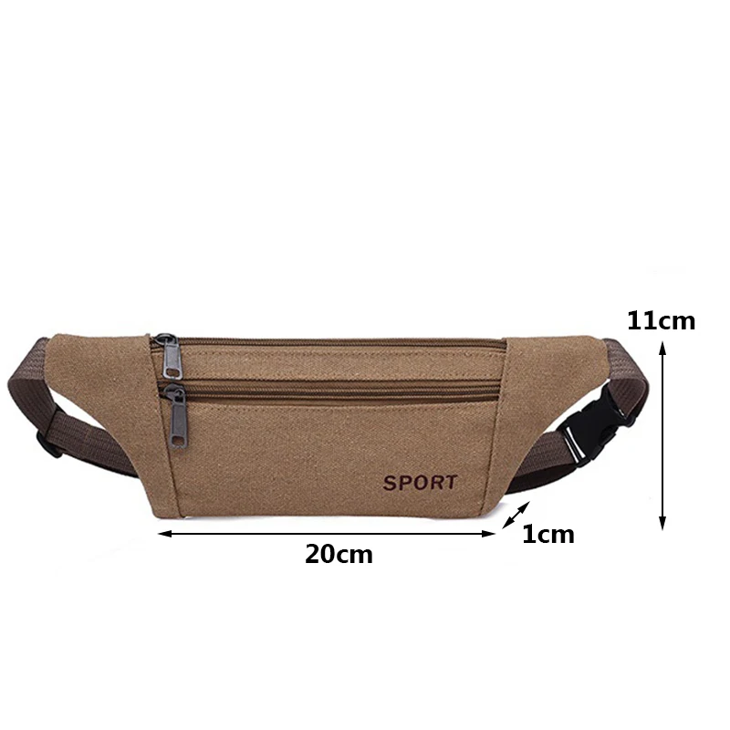 Running Waist Bag Sports Belt Pouch Mobile Phone Case Men Women Hidden Pouch Gym SportsBags Belt Waist Pack