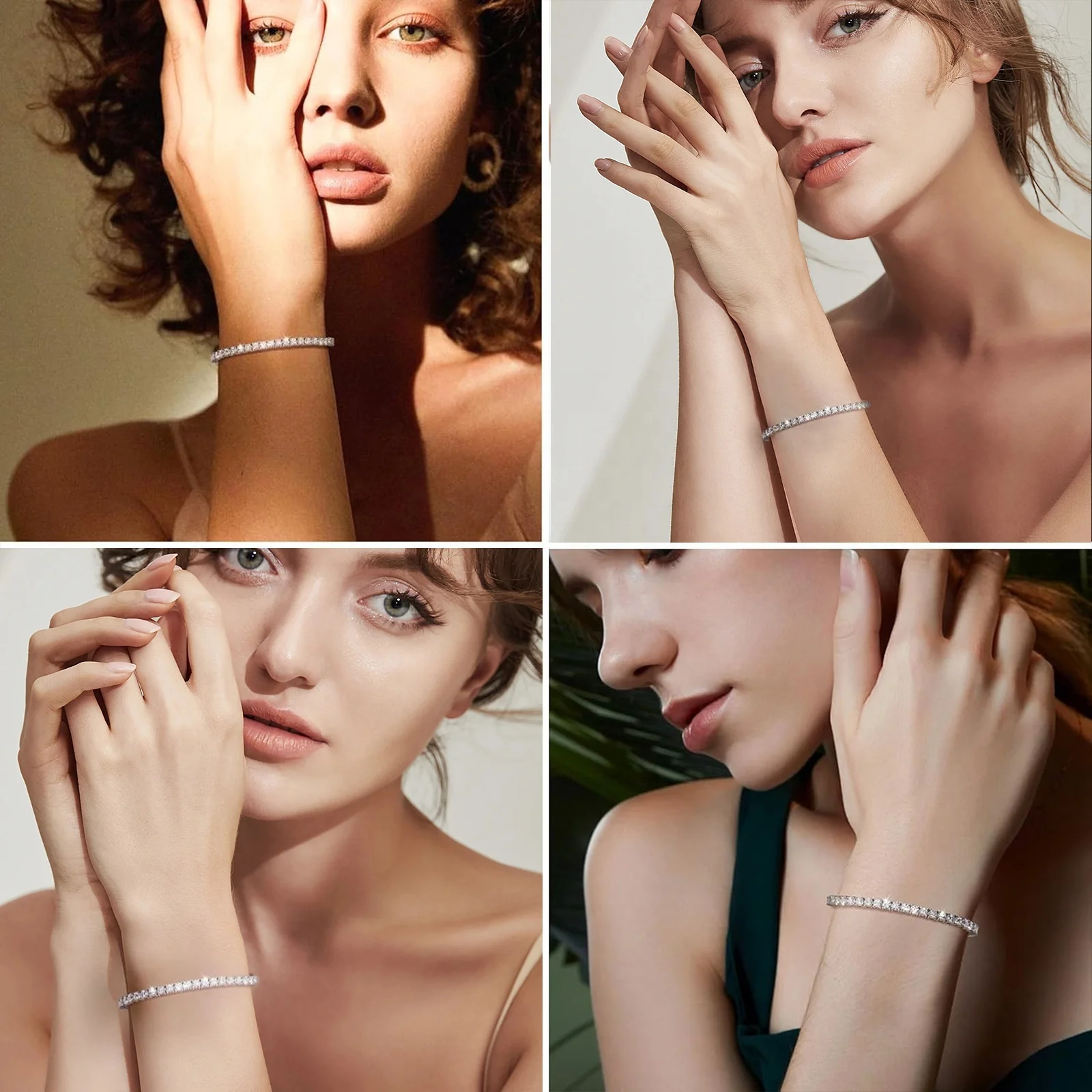 Оптовая продажа теннисная цепочка с муассанитом Прямая поставка ожерелье со