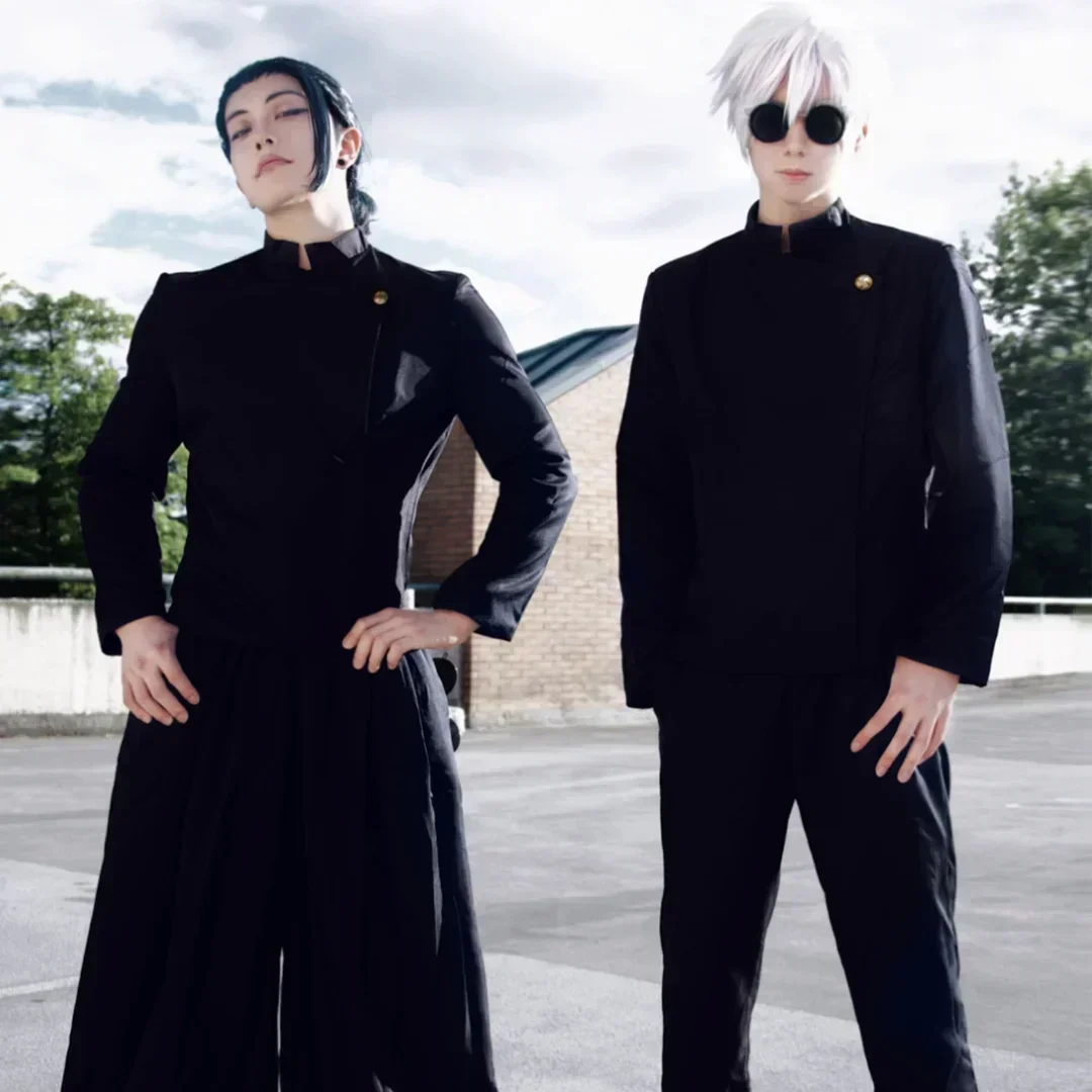 Школьная униформа для косплея джутсу кайсена гето сугуру из аниме костум узорте