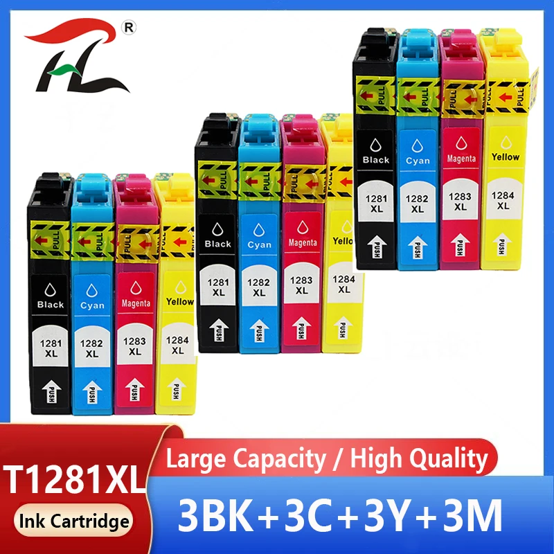 

T1281 T1282 T1283 T1284 Ink cartridge Compatible for EPSON stylus S22 SX130 SX125 SX235W SX435W SX425W BX305F BX305FW