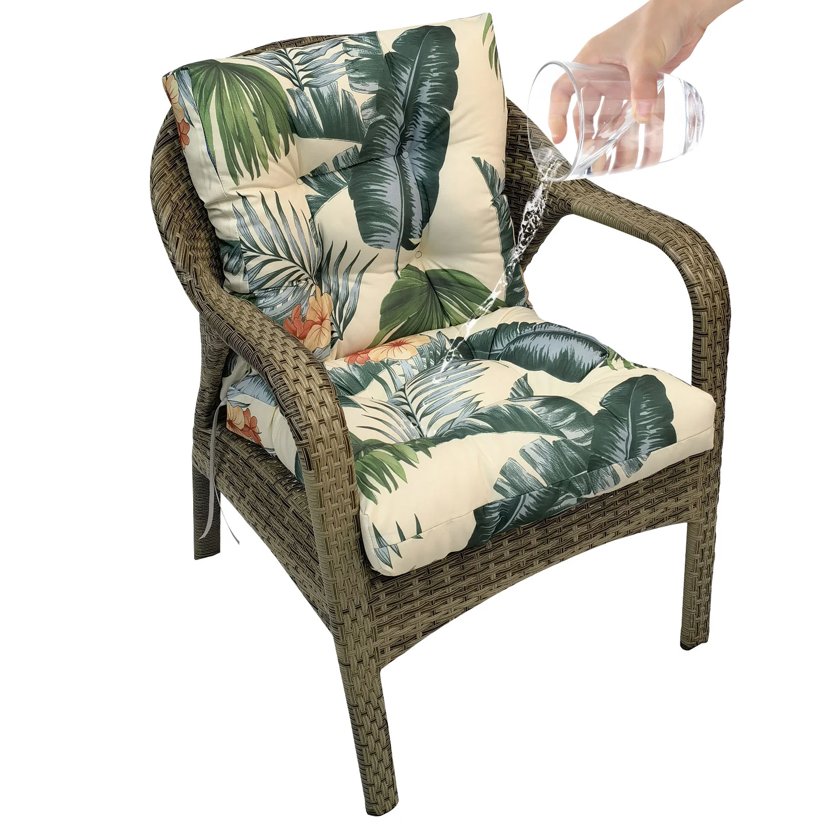 Cushion Thicken Durable Garden Terrace Dining Chair Cushion 