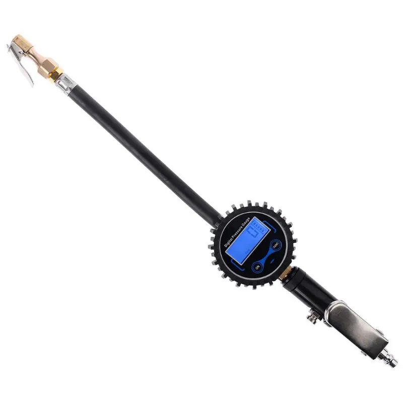 

X37E Digital Tire Inflator Pressure Gauge LCD Display Air Pump Quick 0-200PSI